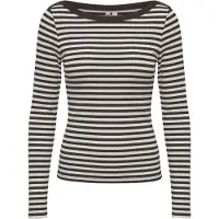 Pieces Top A Maniche Lunghe | Marrone | L