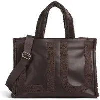 Liu Jo tote bag grande con logo marrone