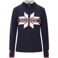 Dale of Norway Women's Nåle Sweater Pullover in lana merino Donna (L, blu)