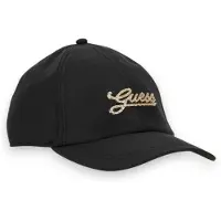 GUESS per donna. AW5616POL01 berretto da baseball in nylon nero (OSFA), Casual, Poliestere