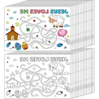 OEM Set di tovagliette pasquali, 32 pezzi, per decorazioni da tavola per bambini