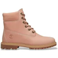 Timberland per donna. TB0A5M5NA8M1 Stivaletti in pelle Premium rosa (41.5 W), Basso, Stringhe, Casual