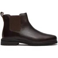 Timberland per uomo. TB0A42PGW011 Stivaletti Chelsea in pelle Stormbucks marrone scuro (44), Basso, Nessuno, Casual
