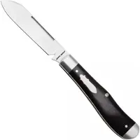 Jack Wolf Knives Jack Wolf Gateway Eureka EUREK-01-EBONY Satin 14C28N, Ebony Wood, coltellino tascabile