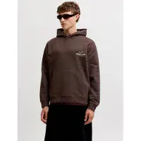 Jack & Jones Felpa Con Cappuccio Stampa Sul Retro