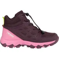 Viking Kid's Track Mid Waterproof SL Scarpe da trekking Bambini (36, lilla)