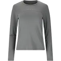 Athlecia Women's Lonny L/S Tee Maglia funzionale Donna (34, grigio)