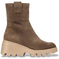 Wonders per donna. G-7022_2215_9406 Stivaletti in Pelle Toronto 22 Marrone (41), 3 a 5cm, Camoscio, Cerniera, Casual