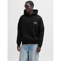 Jack & Jones Felpa Con Cappuccio Stampa Sul Retro