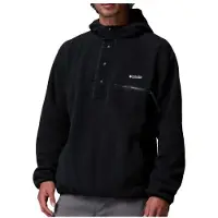Columbia Helvetia II Hoodie Pullover in pile Uomo (M, nero)