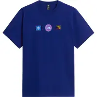 The North Face Explorer Badges RLX S/S Tee T-shirt Uomo (L, blu)