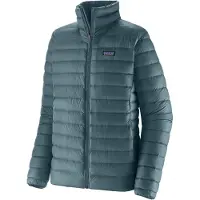 Patagonia - Piumino leggero in piuma naturale - M's Down Sweater Summit Blue per Uomo in Nylon - Taglia XL