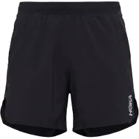 Hoka One One Glide Short 5'' Brief Pantaloncini da running Uomo (L, nero)
