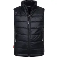 TROLLKIDS Kids Trondheim Vest Gilet sintetico Bambini (98, nero)