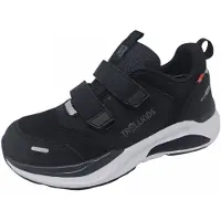 TROLLKIDS Kid's Flekkefjord Hiker Scarpe per il tempo libero Bambini (34, nero)