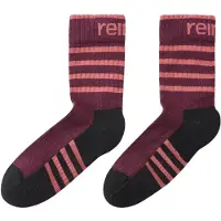 Reima Kid's Samoten Socks Calze casual Bambini (30-33, rosso)