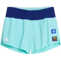 The North Face - Short da trail running - W Summit Pacesetter Short Graphic Canal Blue per Donne - Taglia M