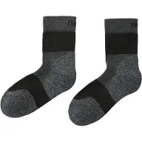 Reima Kid's Patikka Socks Calze casual Bambini (26-29, nero/grigio)