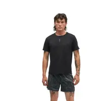 Hoka One One Everyrun Short Sleeve Maglia da corsa Uomo (S, blu)