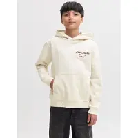Jack & jones Felpa Con Cappuccio Stampa Sul Retro Boys