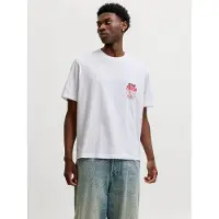 Jack & jones T-shirt Stampa Sul Retro