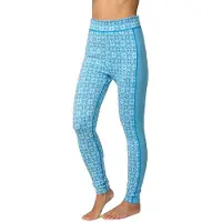 Kari Traa Women's Rose High Waist Pant Intimo lana merinos Donna (L, blu)
