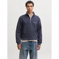 Jack & Jones Felpa Con Mezza Zip