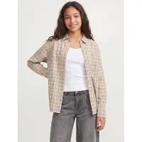 Jack & Jones Kids Camicia da donna 'JXJamie' cappuccino / canna