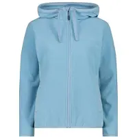 CMP Women's Jacket Fix Hood 36H2626 Giacca in pile Donna (36, blu)