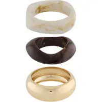 About You Braccialetto 'Chiara' marrone / marrone scuro / oro / bianco