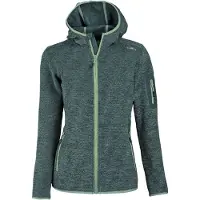 CMP Women's Jacket Fix Hood 3H19826A Giacca in pile Donna (36, grigio)