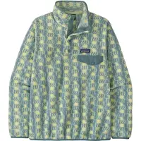 Patagonia - Pile caldo e leggero - W's LW Synch Snap-T P/O Sun Quilt Blue Sage per Donne in Poliestere Riciclato - Taglia S