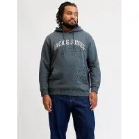 Jack & Jones Plus Size Felpa Con Cappuccio Con Logo