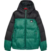 Quiksilver - Doudoune chaude et imperméable - Cold Days Youth Puffer Jacket Forest in Nylon - Taglia 12a - Verde