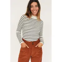 TWOTHIRDS Sinho Knit Black/ecru Taglia: XL | Maglie a manica lunga Outlet | Donna | Nero