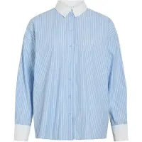 Vila Vielira Oversized Camicia A Maniche Lunghe