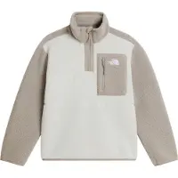 The North Face Kid's Teen Yumiori 1/4 Zip Jacket Pullover in pile Bambini (L, grigio)