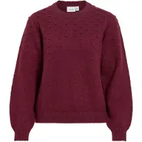 Vila Vituli Scollo Rotondo Pullover A Maglia