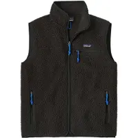 Patagonia Retro Pile Vest Gilet in pile Uomo (S, nero)