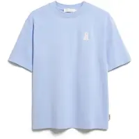 Armedangels Women's Tarjaa ŠEmbro T-shirt Donna (L, blu)