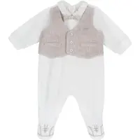 Chicco Tutina / body per bambino écru / beige sfumato
