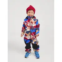 Reima Kid's Nurmes Softshell Overall Print Tuta outdoor Bambini (104, variopinto)