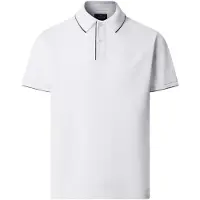 Hackett per uomo. HM5600199 polo mercerizzato manica corta fit classico bianco (S), Casual, Cotone