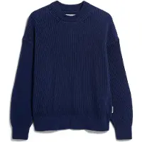Armedangels Women's Vanisé Rib Knit Sweater Maglione Donna (L, blu)