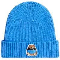 The North Face Kid's TNF Logo Box Cuffed Beanie Berretto Bambini (One Size, blu)