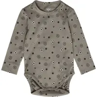 Hummel Body A Maniche Lunghe Mini Aop
