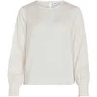 Vila Viellette Round Neck Top A Maniche Lunghe