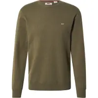 Levi's per uomo. A7207-0049 Jersey Lightweight verde (L), Casual, Cotone, Manica lunga