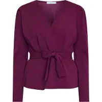 Sisters point Camicia da donna 'NASA' rosso violaceo