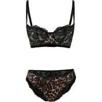 Trendyol Set di biancheria stucco / marrone / nero